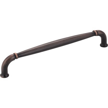 Jeffrey Alexander 160 mm Center-to-Center Brushed Oil Rubbed Bronze Chesapeake Cabinet Pull 737-160DBAC